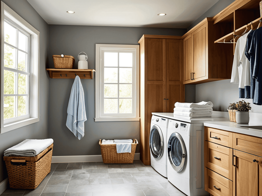 Elevate Laundry Day with custom storage