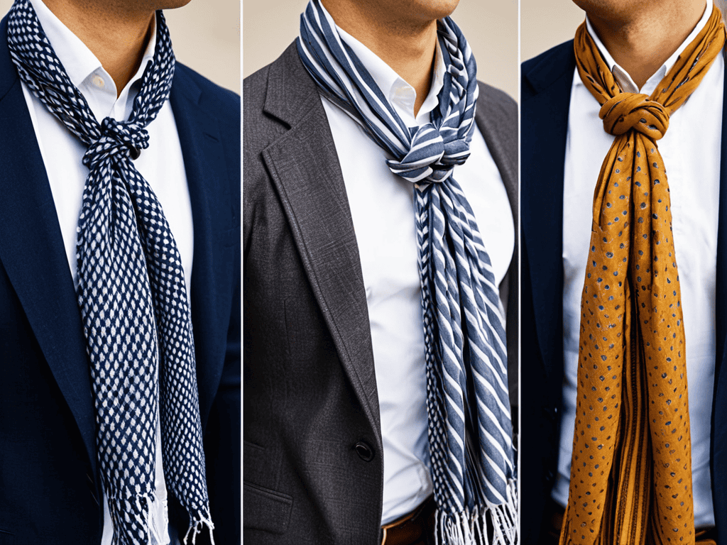 More Than One Way: 5 Stylish Ways to Tie a Men’s Scarf