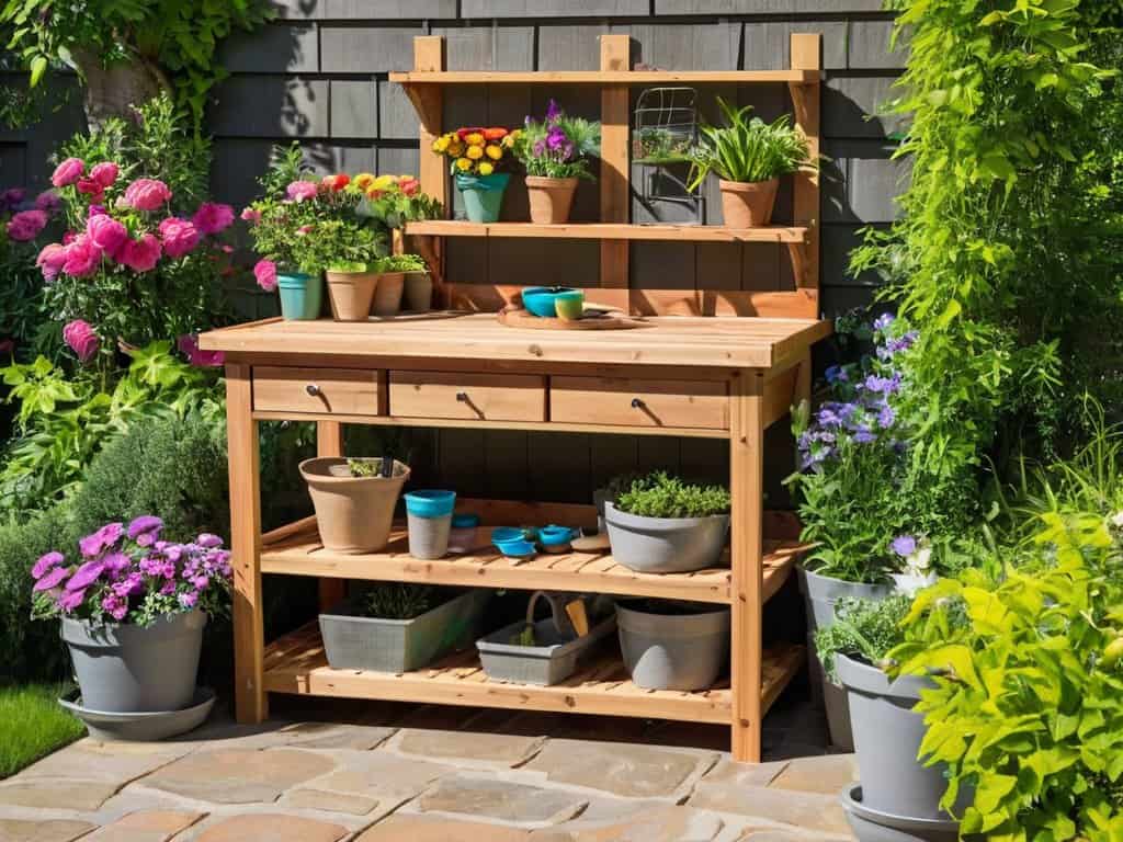 Building a Diy Potting Bench