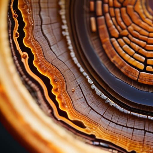 Wood Density and Light Refraction the Hidden Geometry